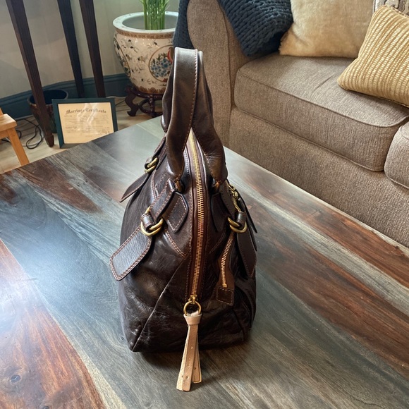 Chloe saddle leather shoulder - Picture 4 of 16